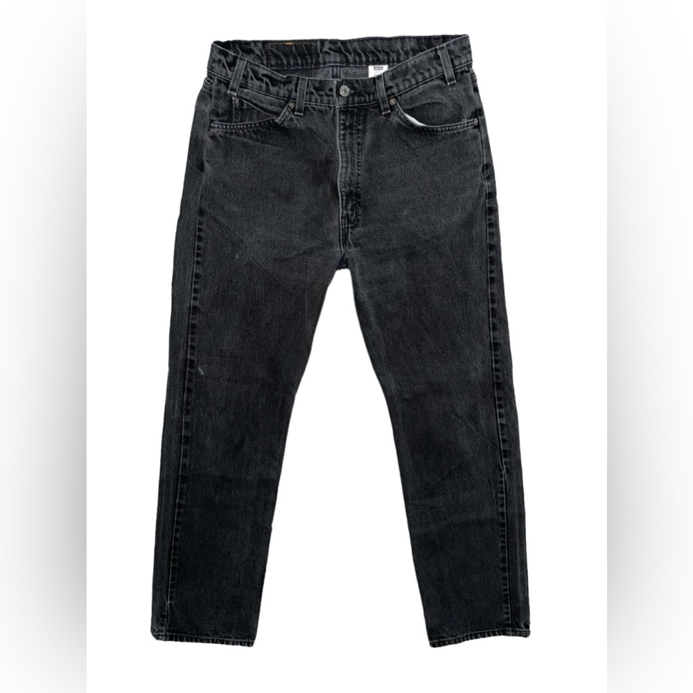 Levi’s Orange Tab 505 Black Jeans Men’s 34x32 vintage - Picture 1 of 6